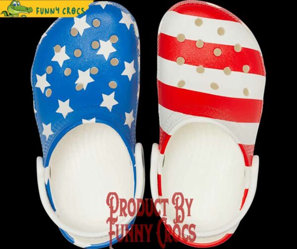 4th Of July USA Crocs