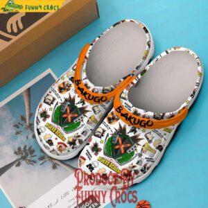 Anime My Hero Academia Bakugou Katsuki Crocs 2