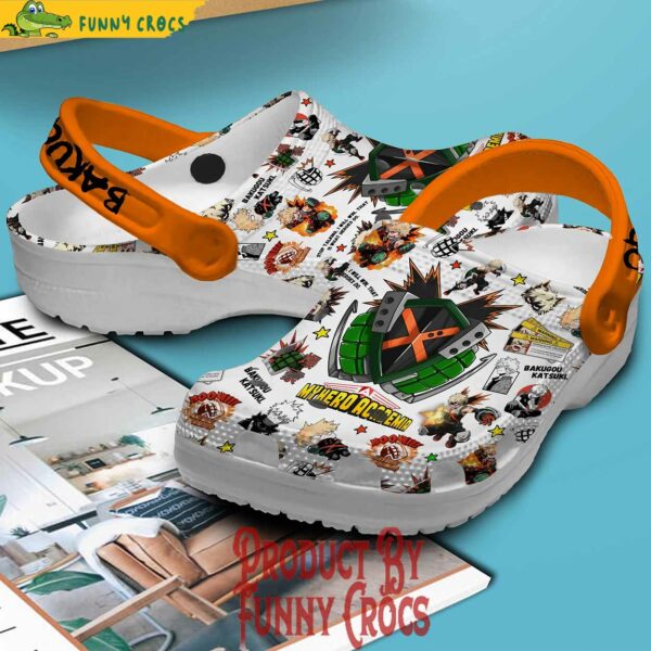 Anime My Hero Academia Bakugou Katsuki Crocs