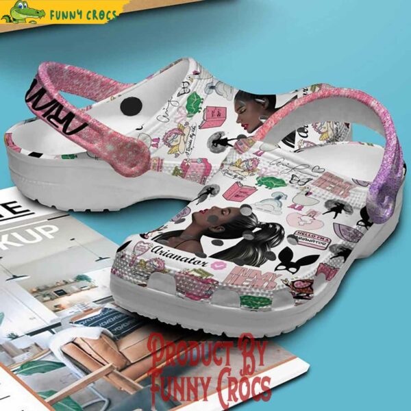 Ariana Grande Crocs Style