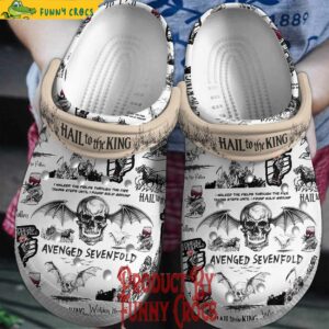 Avenged Sevenfold Half To The King Crocs Shoes 1