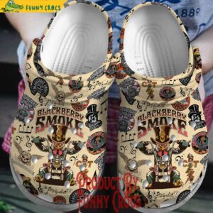 Blackberry Smoke Rock Band Crocs Style