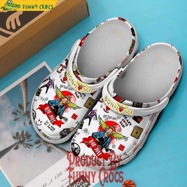 Bon Jovi Music Gifts For Lover Crocs Style