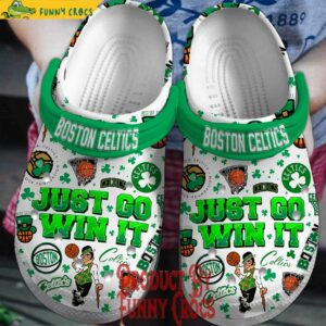 Boston Celtics Just Go Win IT Crocs Style