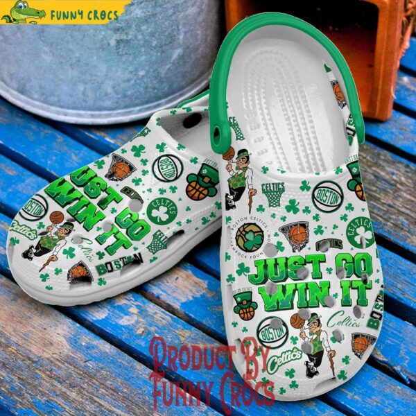 Boston Celtics Just Go Win IT Crocs Style