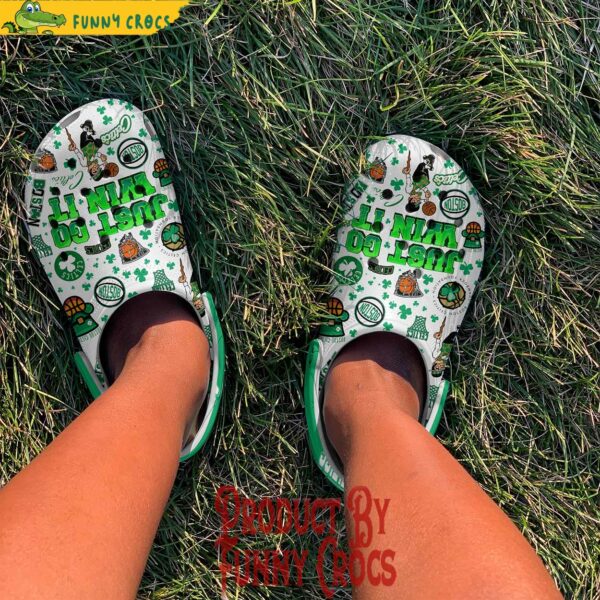 Boston Celtics Just Go Win IT Crocs Style