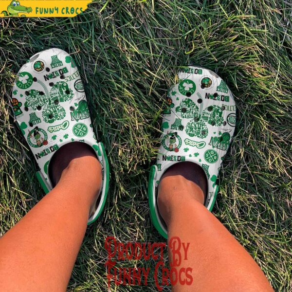 Boston Celtics Nation Crocs Style