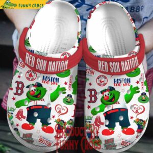 Boston Red Sox Nation Wally The Green Monster Crocs Style 1