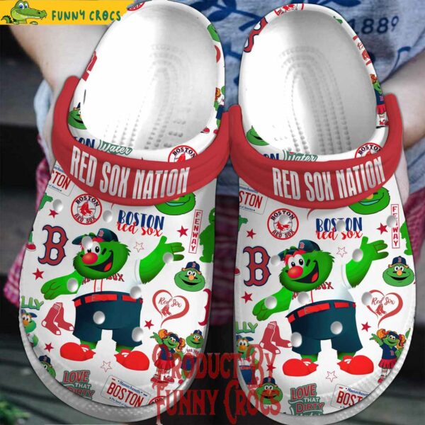 Boston Red Sox Nation Wally The Green Monster Crocs Style