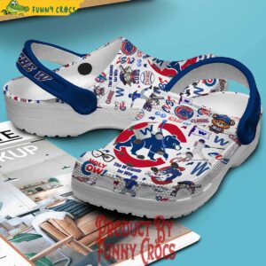 Chicago Cubs Fly The W Crocs Style 2