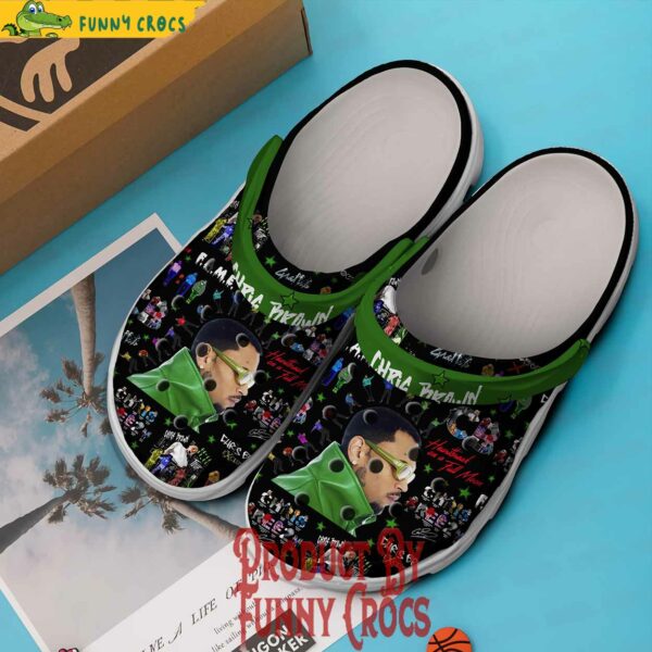 Chris Brown Fame Crocs Style