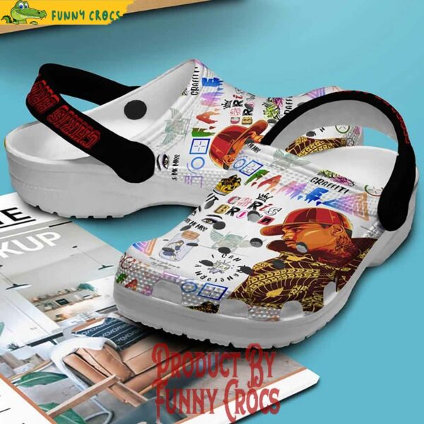 Chris Brown Graffiti Album Cover Crocs Style