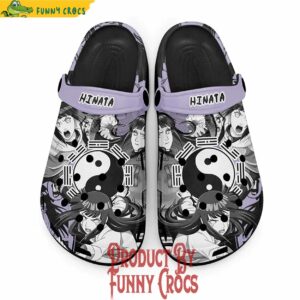 Custom Naruto Hinata Hyuga Crocs Style