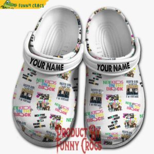 Custom New Kids On The Block Crocs Style