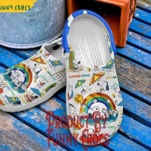 Custom Snoopy Happy Summer Crocs Style