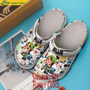 Cute Billie Eilish Crocs Shoes