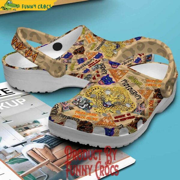 Music Def Leppard Photograph Crocs Style