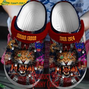 Def Leppard Summer Stadium Tour 2024 Crocs Style