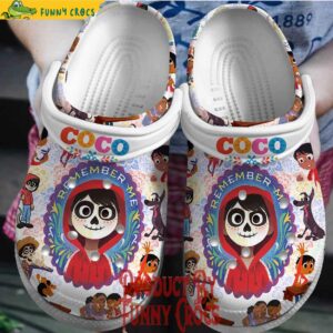 Disney Coco Remember Me Crocs Style 1