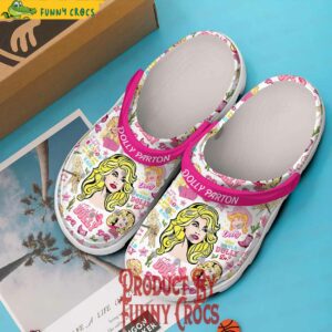 Dolly Parton Chasing Rainbows Crocs Shoes