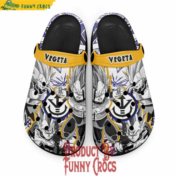 Dragon Ball Vegeta Super Saiyan Crocs Style