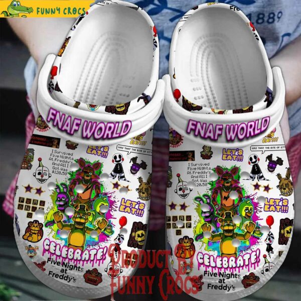 FNAF World Game Crocs Style