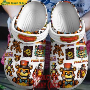 Five Nights At Freddy's Fazbear's Crocs Style