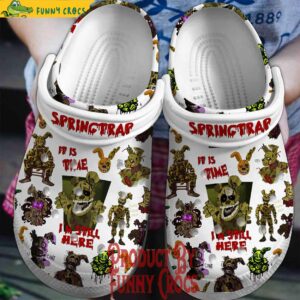 Five nights At Freddy's Springtrap Crocs Style