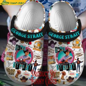 George Strait Living And Living Well Crocs Style 1