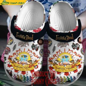 Grateful Dead Rose Crocs Style