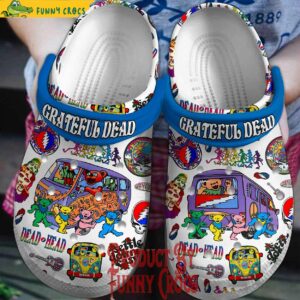 Grateful Dead Summer Tour Bus Crocs Style