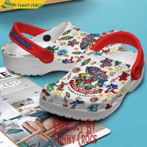 Grateful Dead Wave That Flag 4th Of July Crocs Shoes