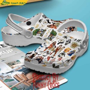 Greta Van Fleet Pattern Crocs Shoes