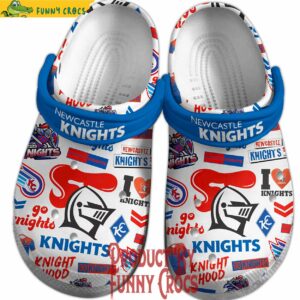 I Love NewCastle Knights Crocs