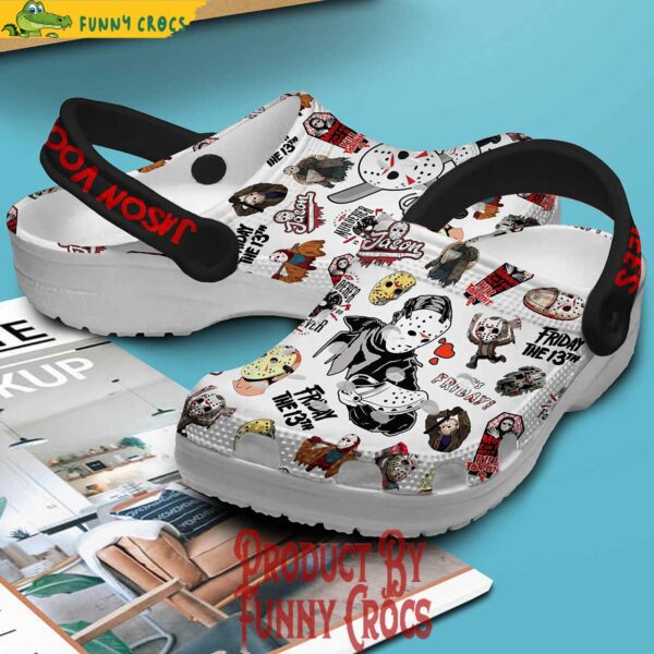 Jason Voorhees Friday The 13Th Halloween Crocs Style