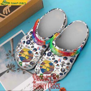 Jerry Garcia Grateful Dead Crocs Shoes