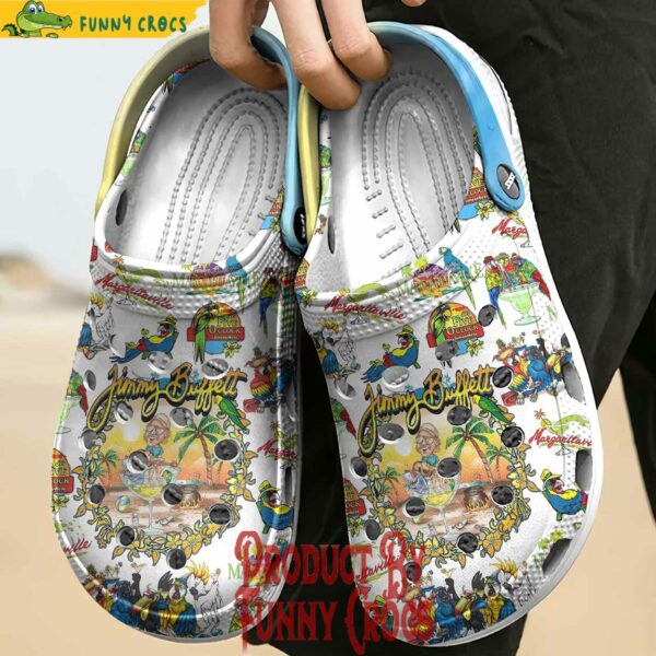 Jimmy Buffett Island Crocs Style