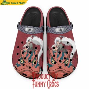 Jiraiya Red Crocs Style