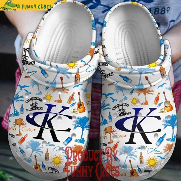 Kenny Chesney Singer Pattern Crocs Style