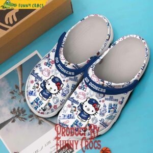 MLB Los Angeles Dodgers Hello Kitty Crocs Style 2