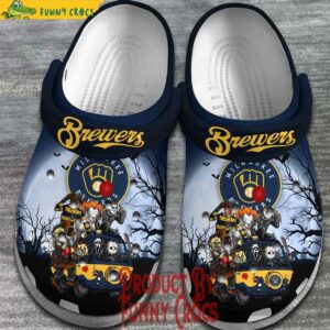 MLB Milwaukee Brewers Halloween Crocs