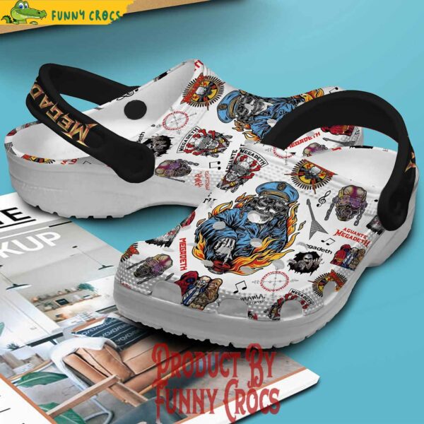 Megadeth Band Crocs Style