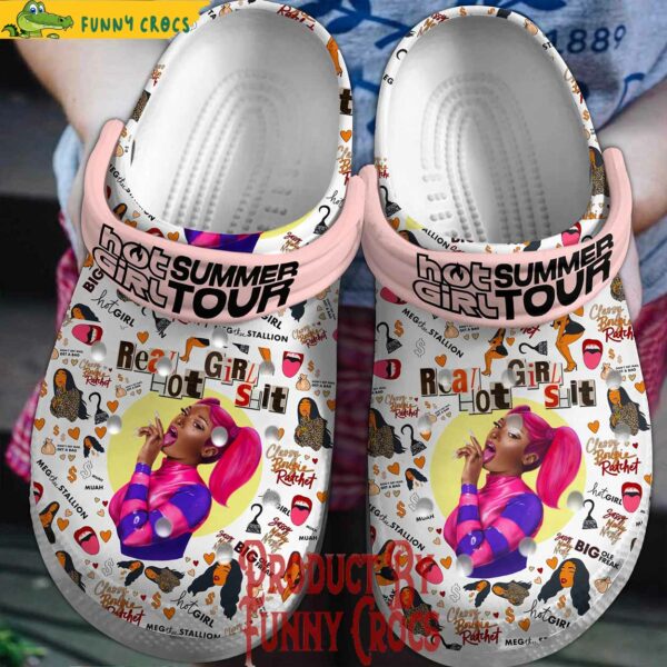 Megan Thee Stallion Hot Summer Girl Tour Crocs Style