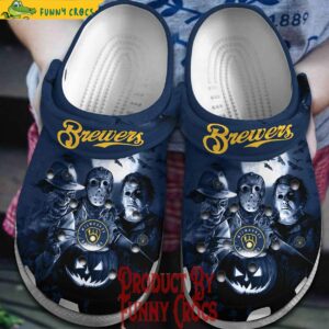 Milwaukee Brewers Friends Halloween Crocs Style 1