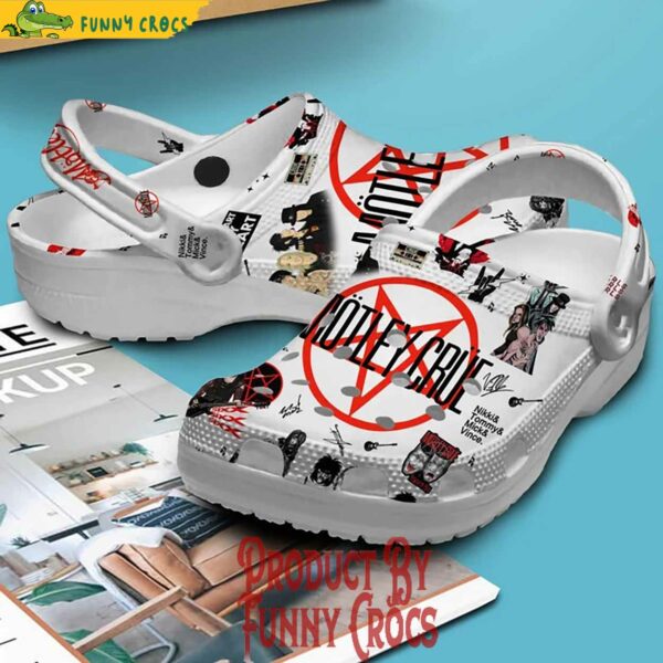 Motley Crue Kickstart My Heart Crocs Slippers