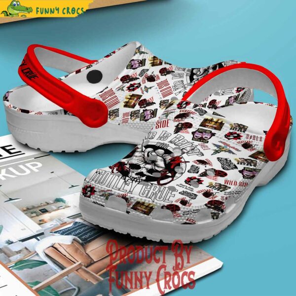 Motley Crue Life Is Better Crocs Style