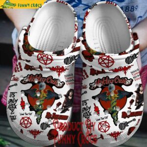 Motley Crue Rock ’n’ Roll Junkie Crocs