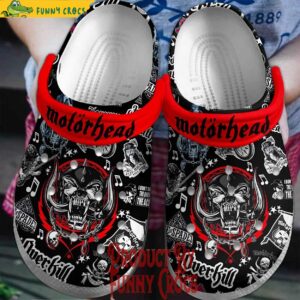 Motorhead Black Crocs Style