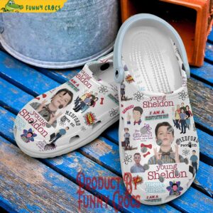 Movie Alone And Happy Young Sheldon Crocs Style 3