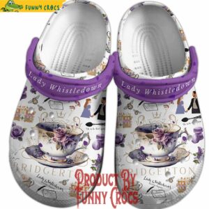 Movie Bridgerton Lady Whistledown Crocs Gifts